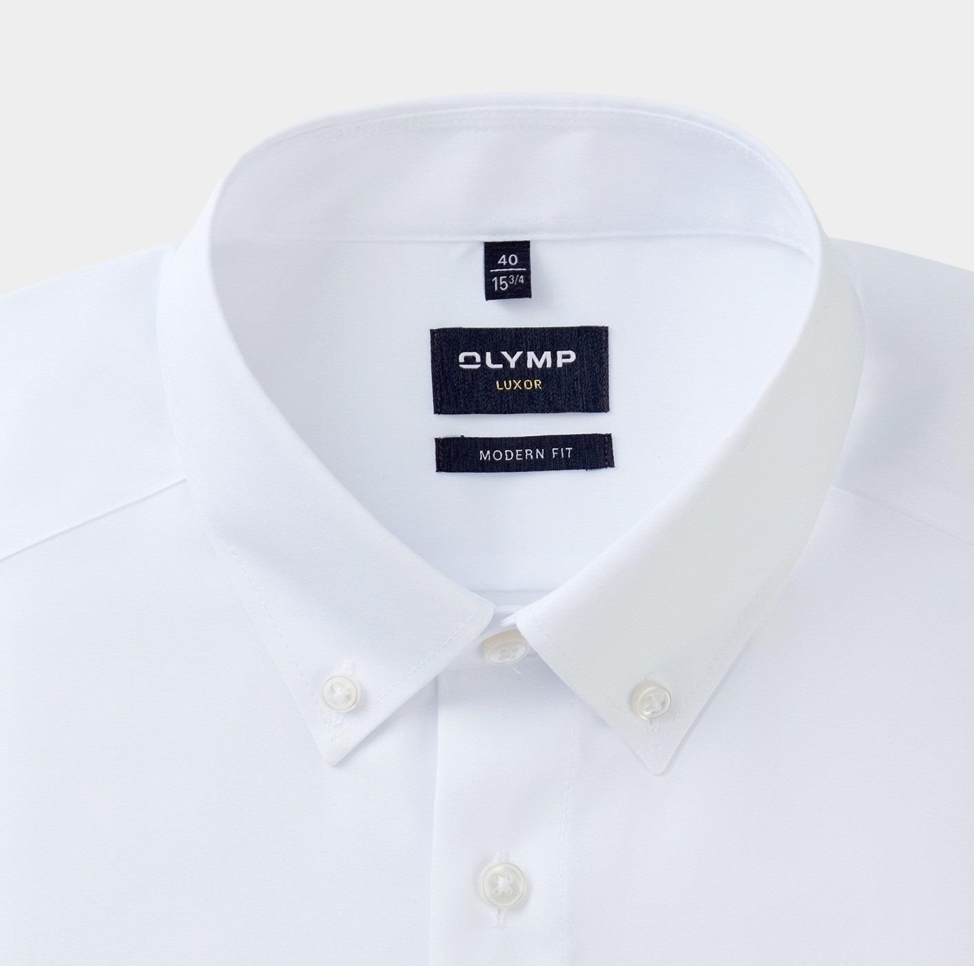Olymp Business hemd lange mouw Wit Luxor 030364/00