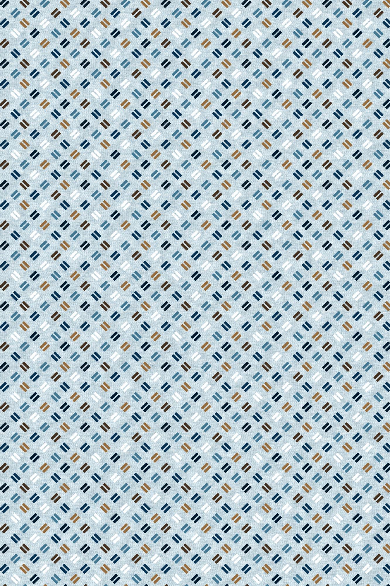 R.B. Boston Casual hemd lange mouw Blauw Franklin LS Button Down 527670/620