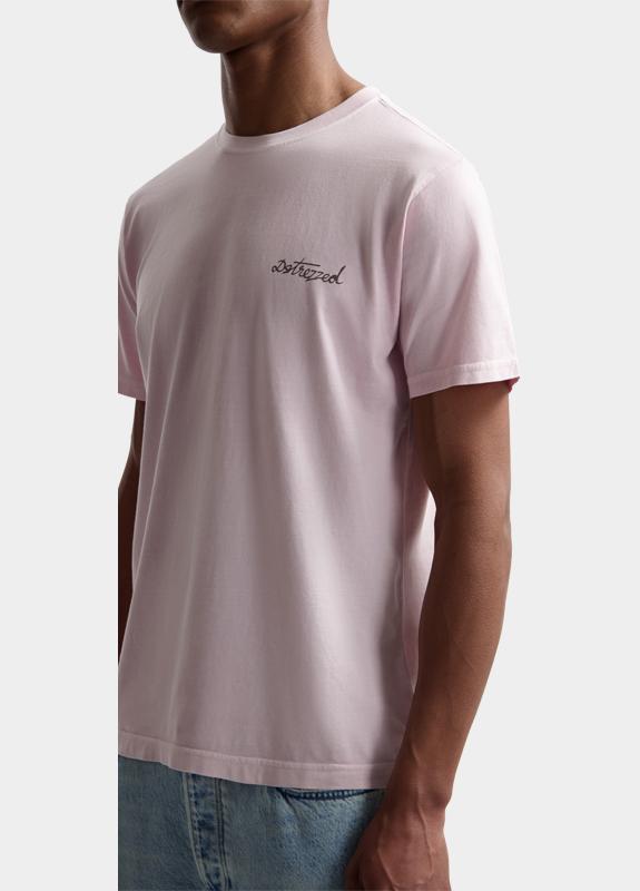 Dstrezzed T-shirt korte mouw Paars Nickolas Tee 203054-SS26/462