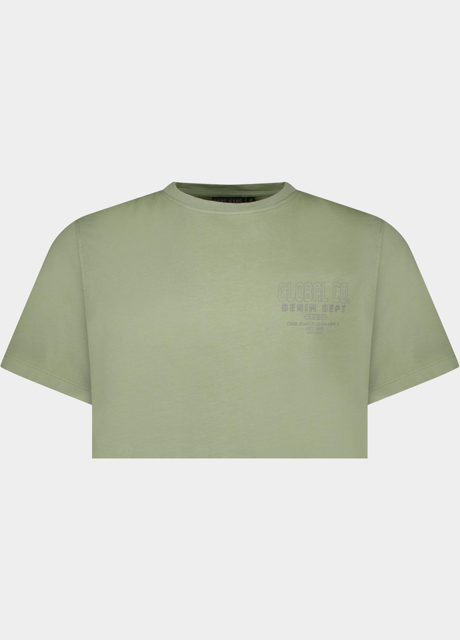 Cars Jeans T-shirt heren Groen Klive 64284/44