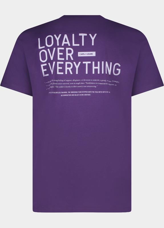 Cars Jeans T-shirt korte mouw Paars Werzo 61271/66