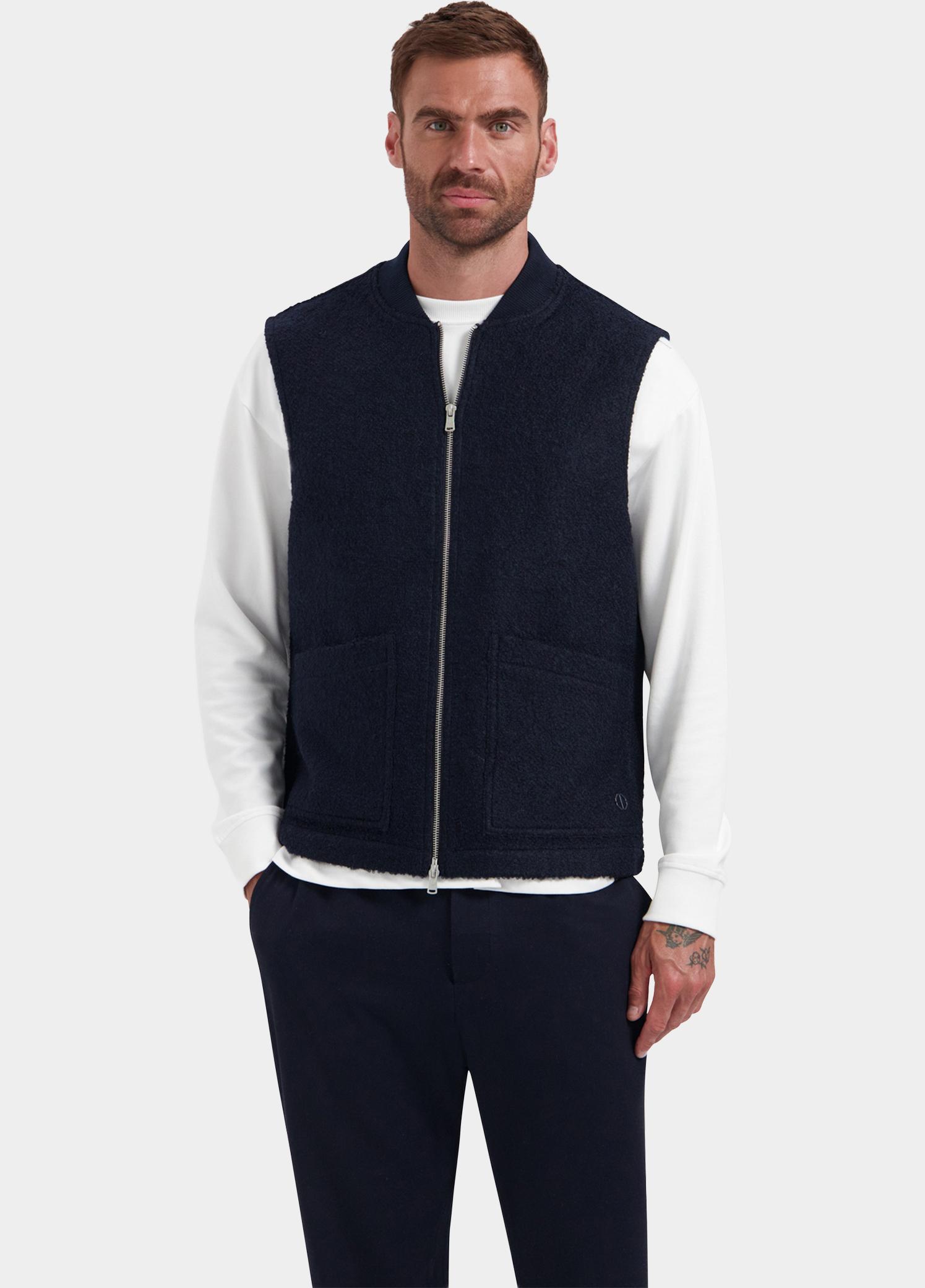 Dstrezzed Gilet Blauw Nils 121502/649