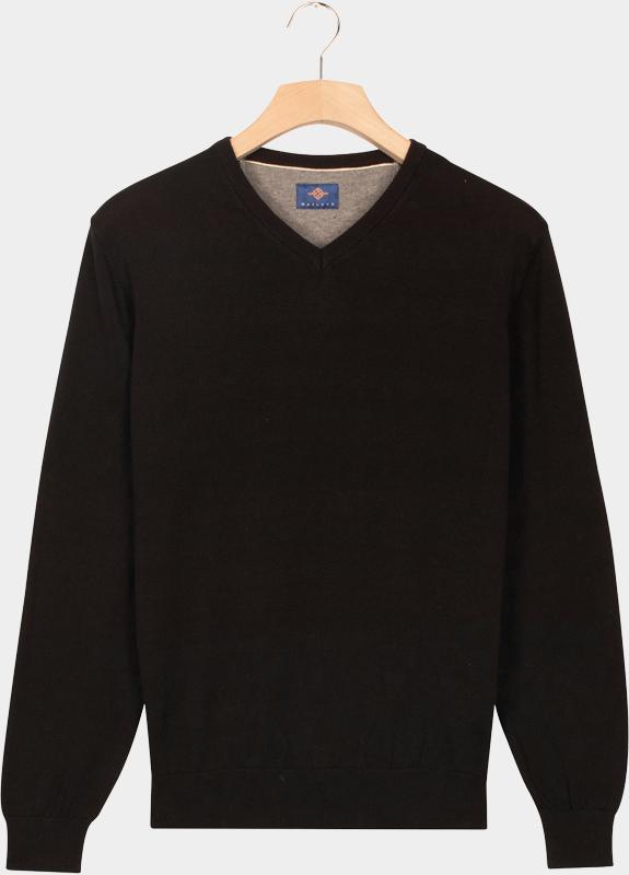 Baileys Pullover Zwart V-Neck Pullover 12gg, single 528100CCT-3/90