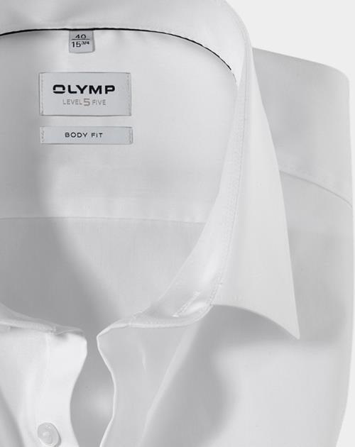 Olymp Business hemd lange mouw Wit 1276/70 Hemden 127670/00