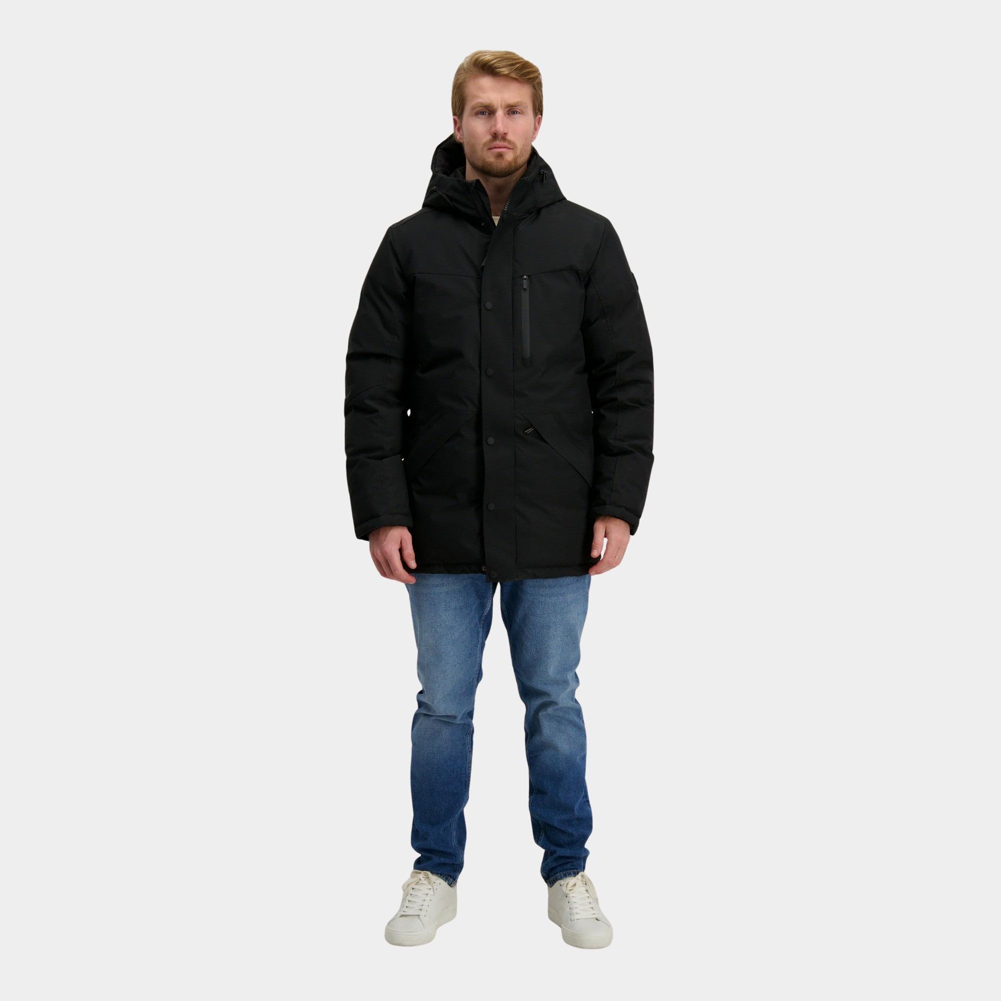 Cars Jeans Winterjack Zwart Malone 67164/01