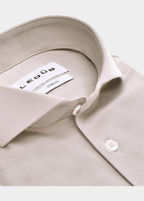 Ledub Business hemd lange mouw Grijs  0143455/230-000-000