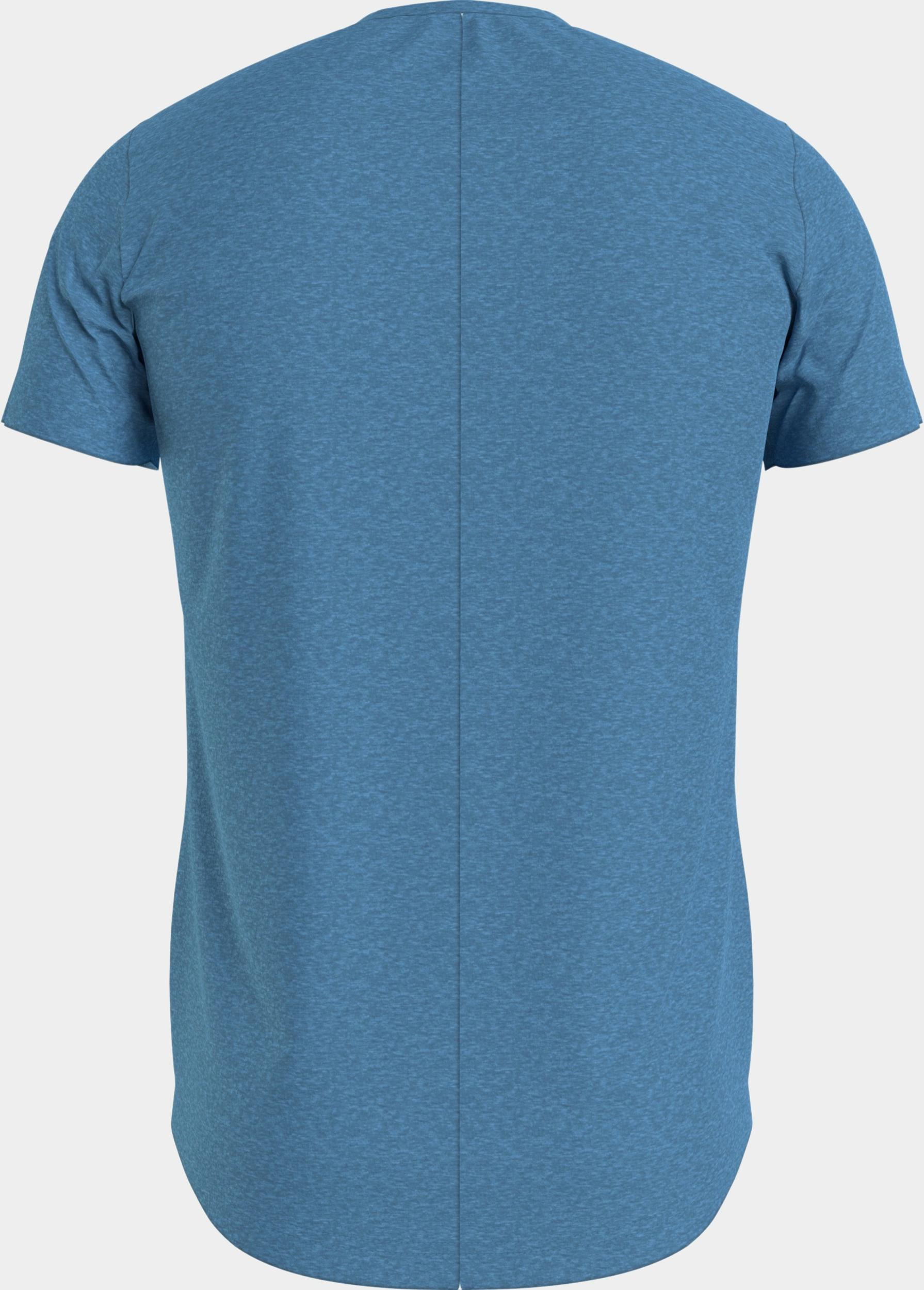Tommy Jeans T-shirt korte mouw Blauw TJM Slim Jaspe C Neck DM0DM09586/CY7