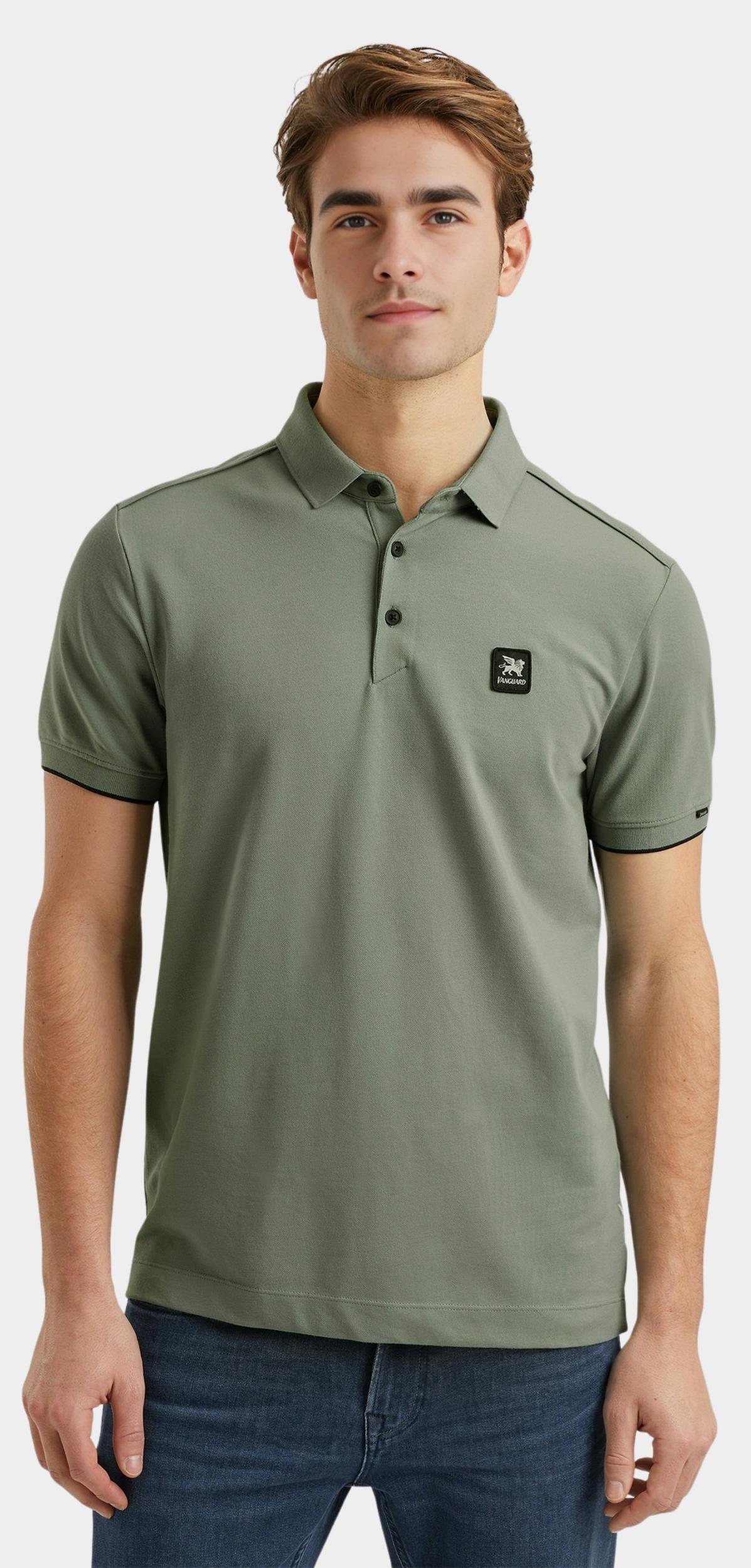 Vanguard Polo korte mouw Groen Short sleeve polo pique blend VPSS2504850/6022