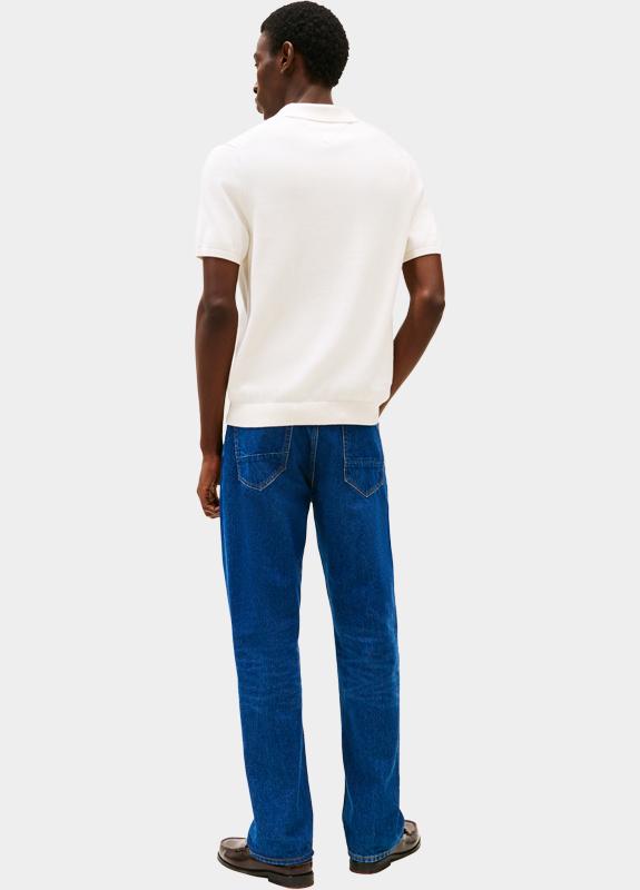 Tommy Hilfiger Polo korte mouw Geel ESSENTIAL COTTON KNITTED POLO MW0MW37396/Z00