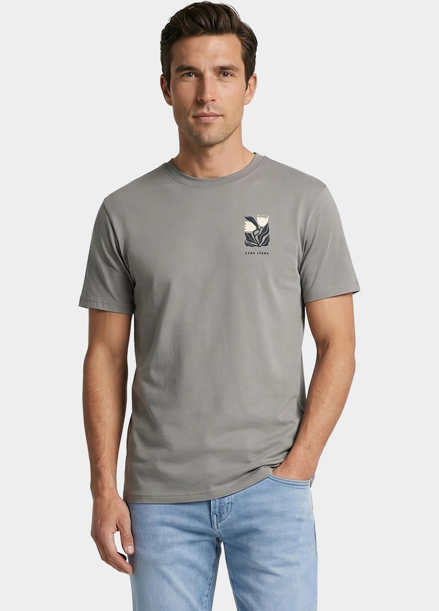 Cars Jeans T-shirt korte mouw Grijs Pluyo 61071/24