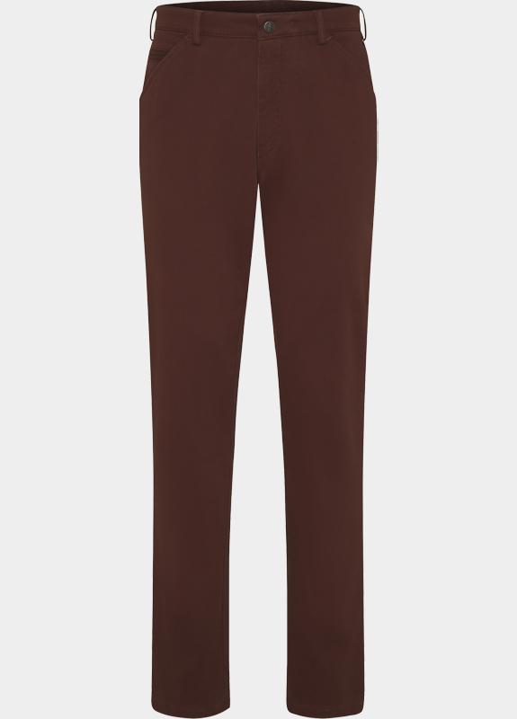 Meyer Katoenen Broek Bruin CHICAGO Art.2-3926 3322392600/48