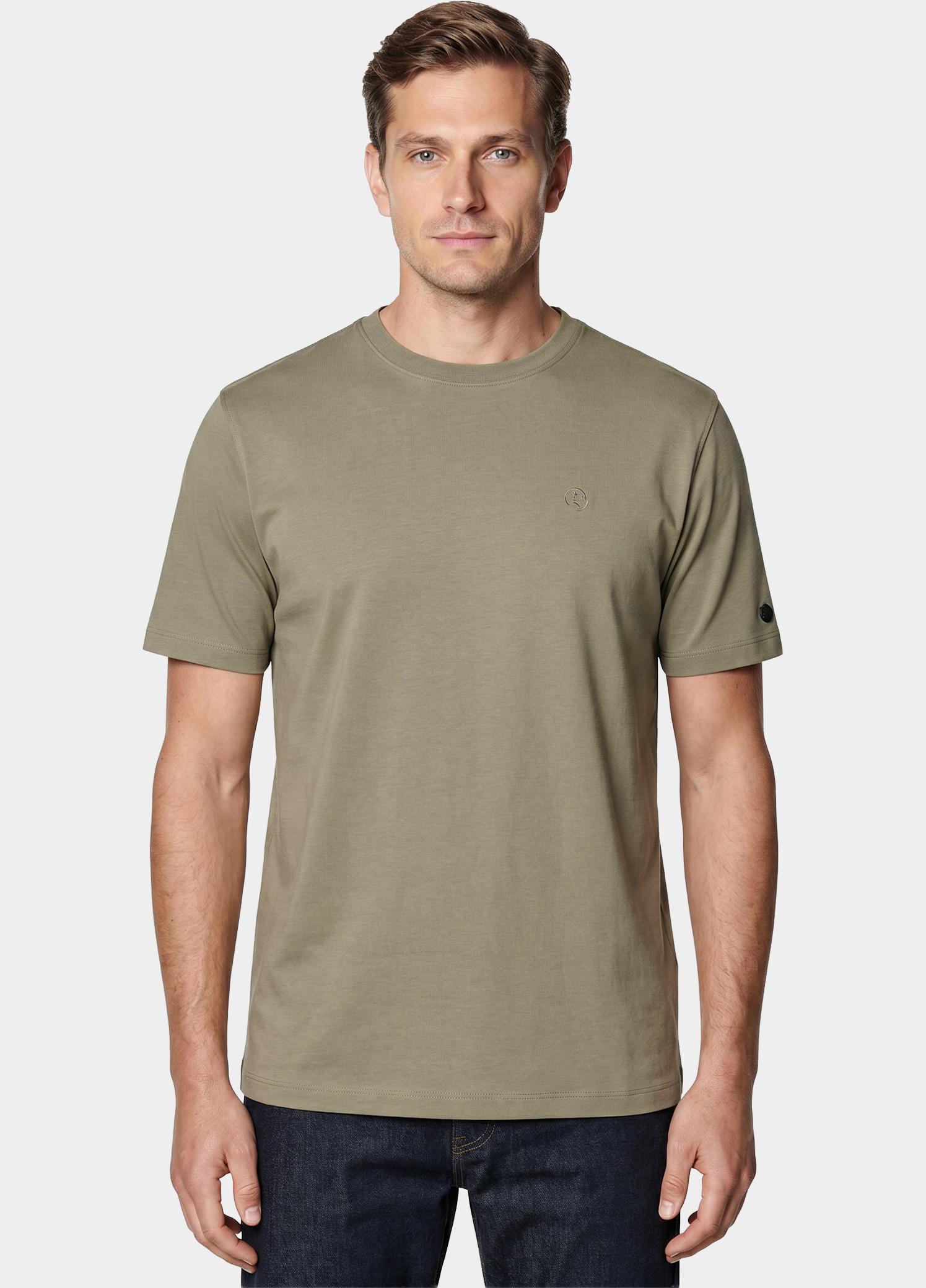 Cast Iron T-shirt korte mouw Bruin Short sleeve r-neck regular f CTSS2606591/6148