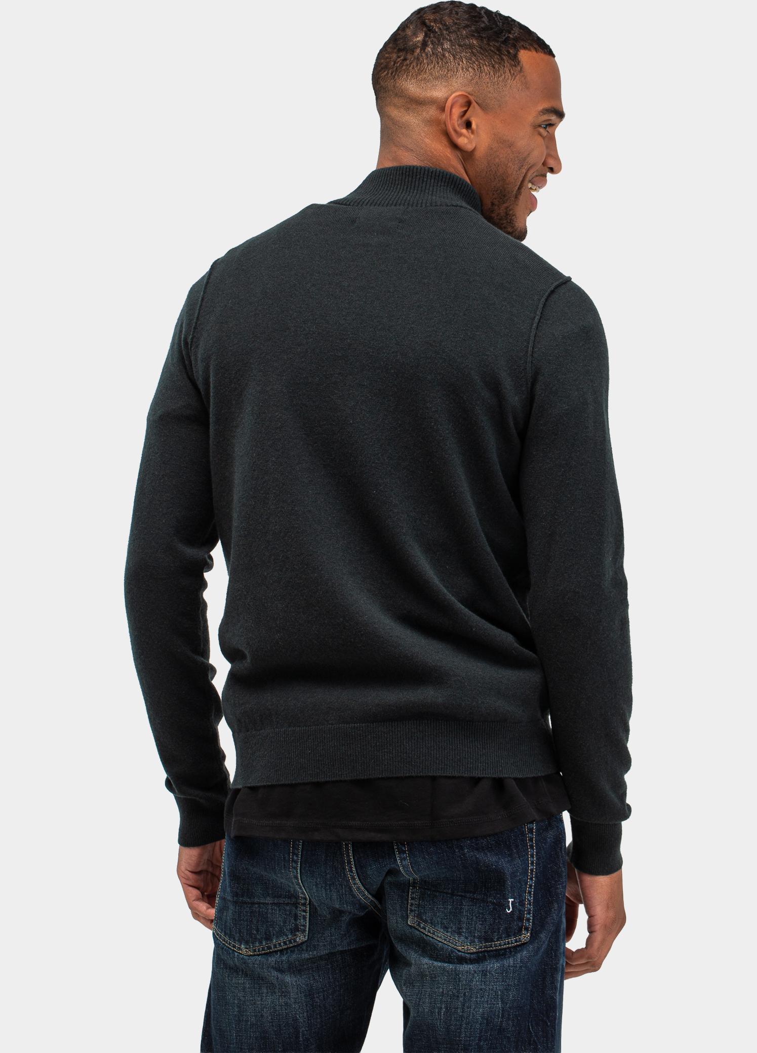 Butcher of Blue Half Zip Groen Clifden M2626100/754