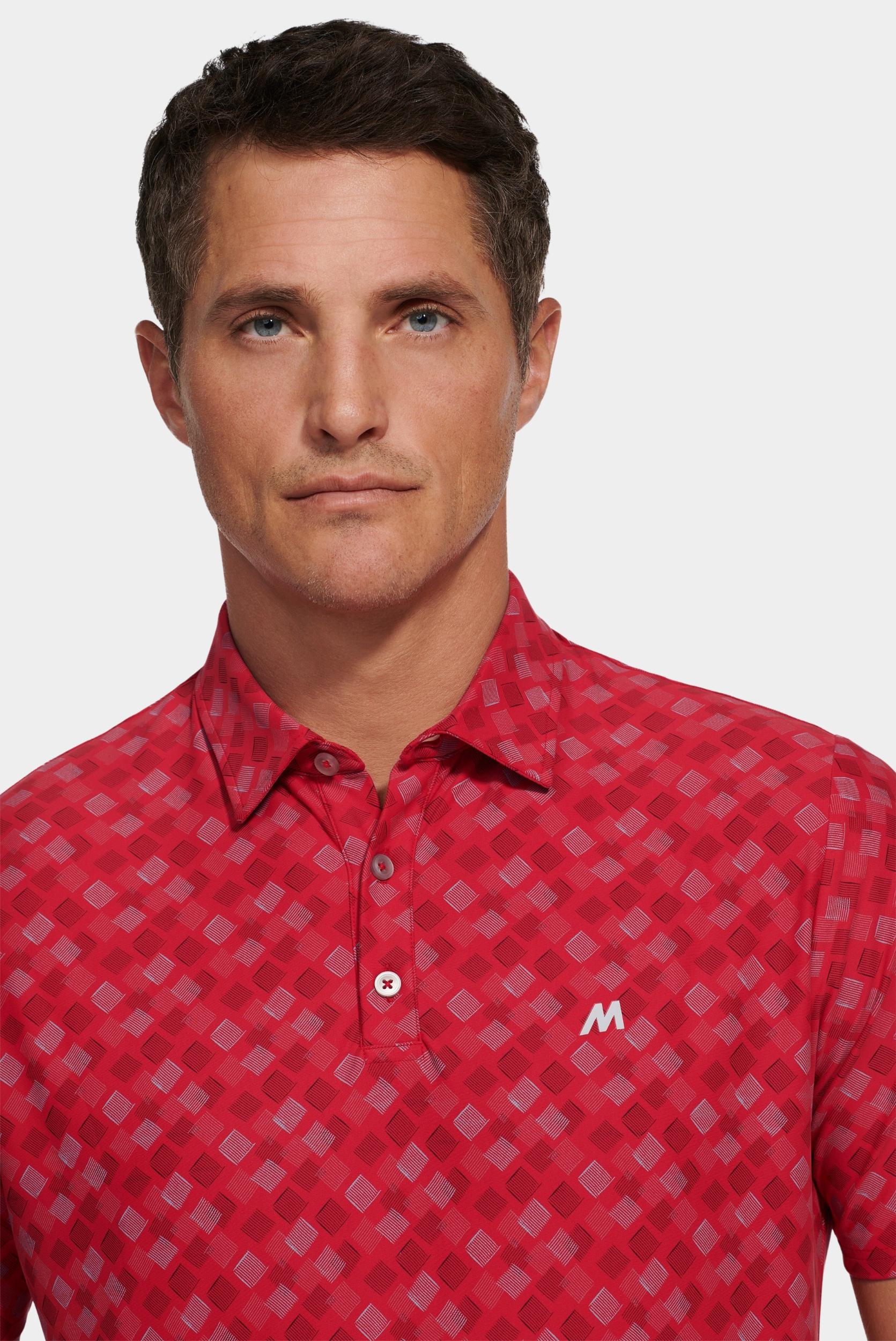 Meyer Polo korte mouw Rood PHIL Art.9-9008 9539900800/55