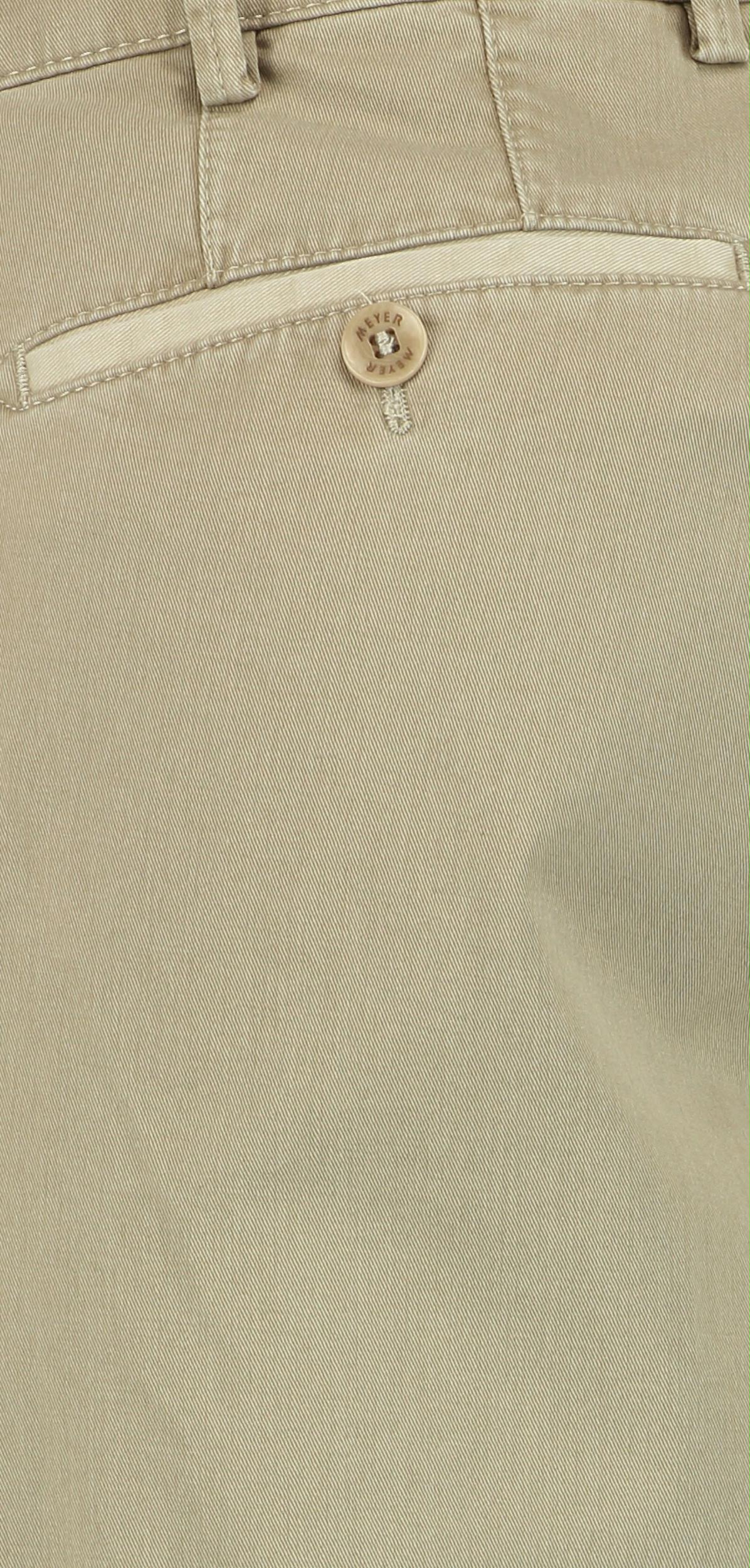Meyer Katoenen Broek Bruin Chino diego lichtbruin mf 3061500100/33