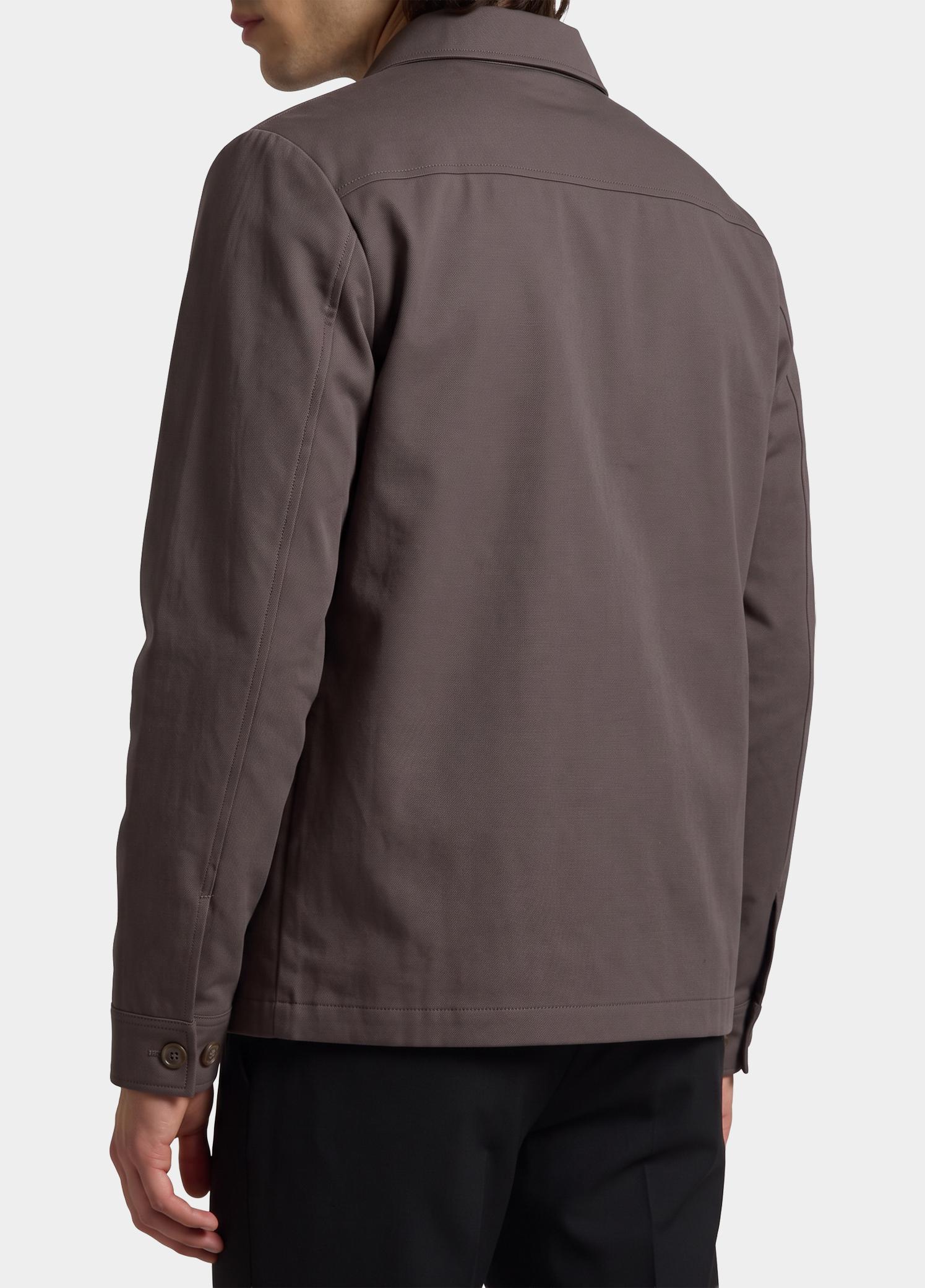 Born With Appetite Overshirt Bruin Matteo Shirtjacket BWA26314MA25/2004