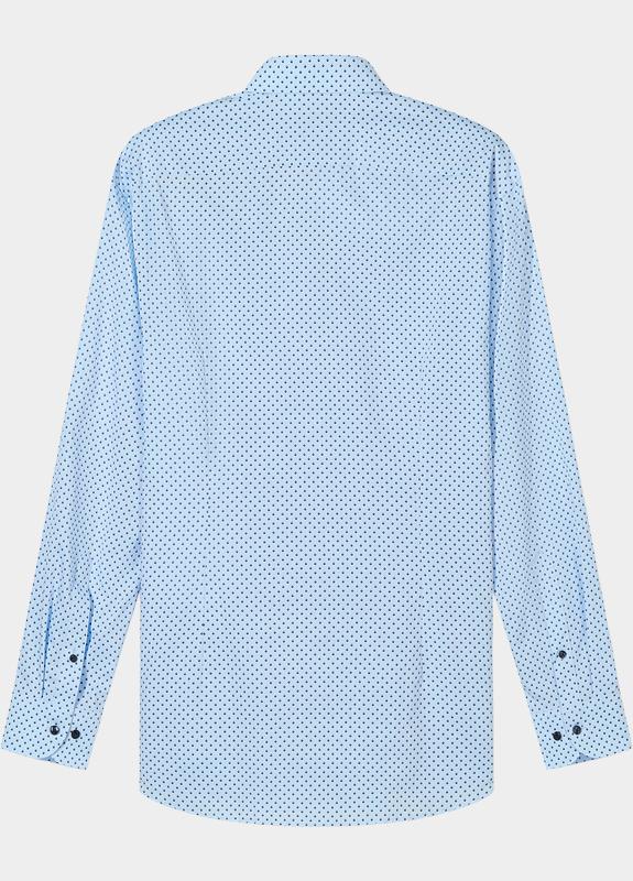 Olymp Zakelijk overhemd heren Blauw Luxor 123814/11