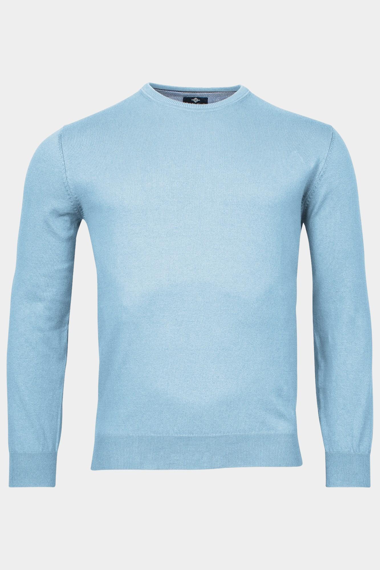 Baileys Pullover Blauw Pullover Crew Neck  12gg sing 418200/955