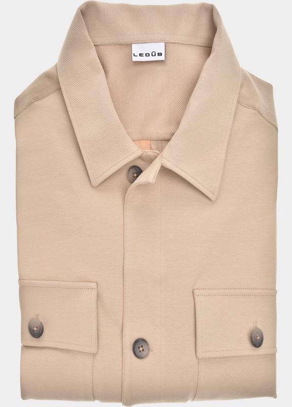 Ledub Overshirt Bruin  0143385/630-000-000