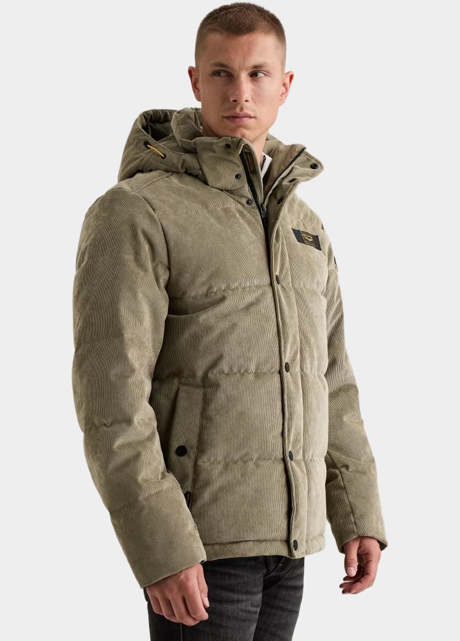 PME Legend Winterjas heren Groen Semi long jacket GOBBLER Clea PJA2609122/6485