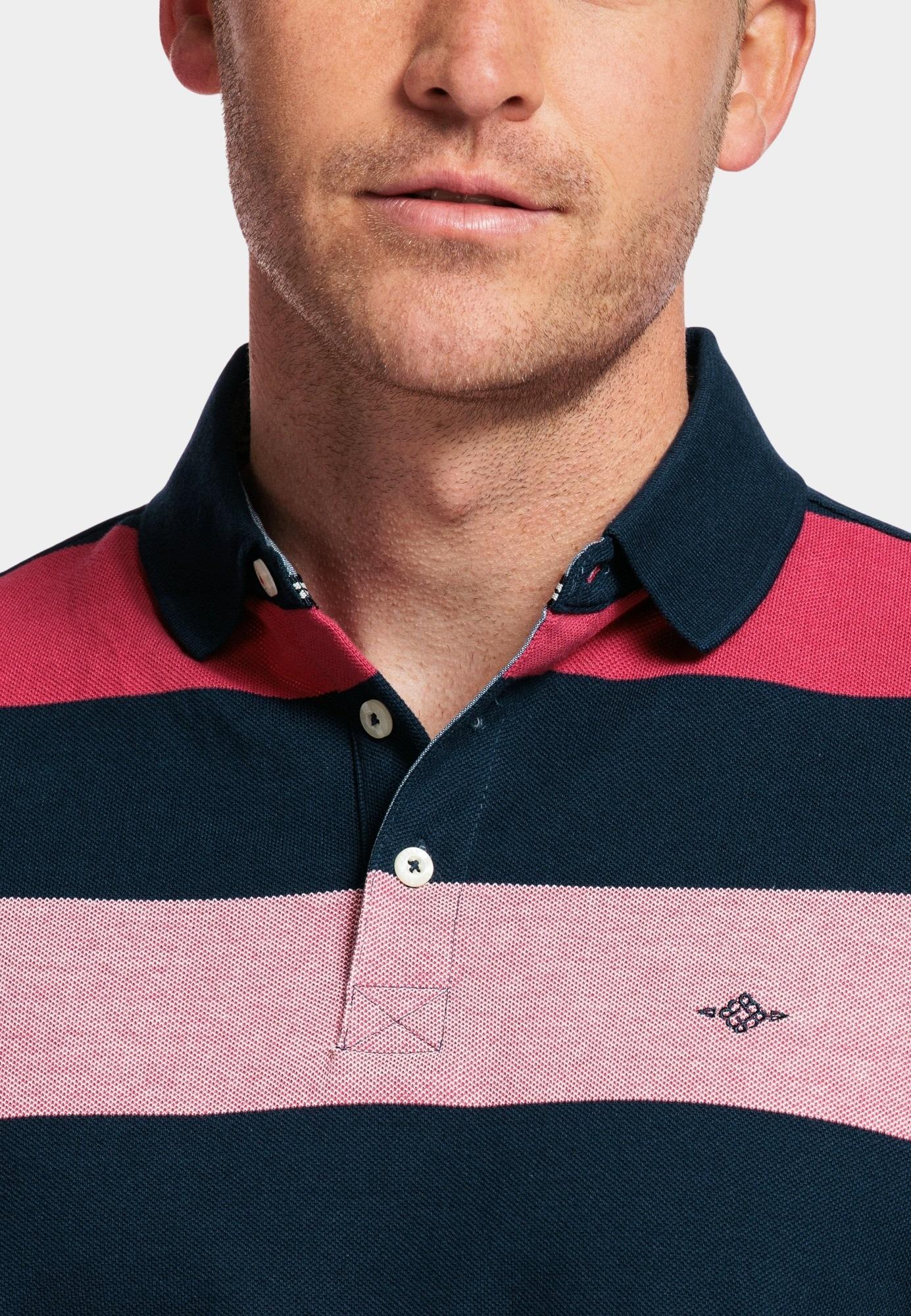 Baileys Polo korte mouw Rood Poloshirt Pique, solid 415292/33