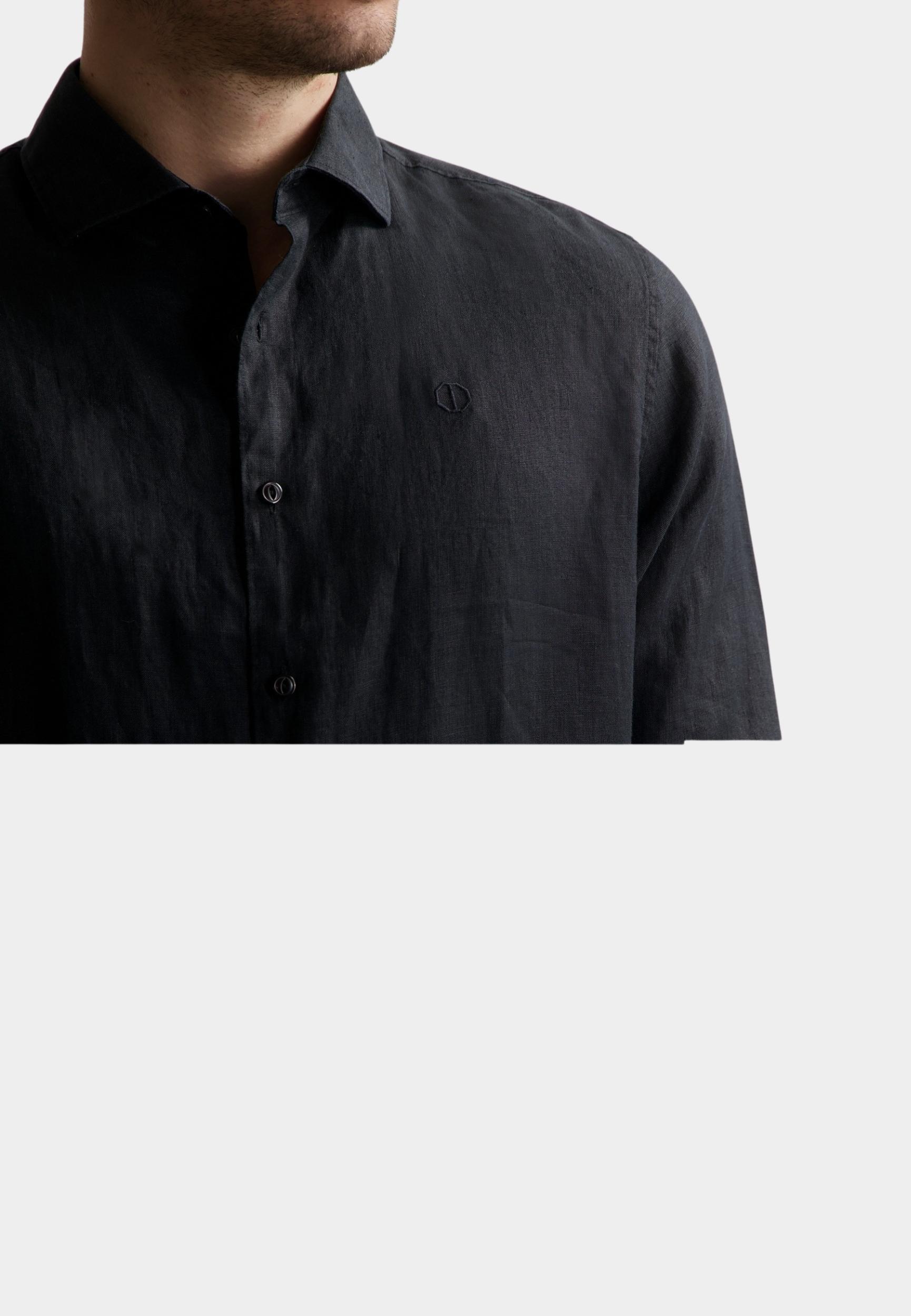 Dstrezzed Casual hemd lange mouw Zwart DS_Jagger Shirt 303710-SS25/999