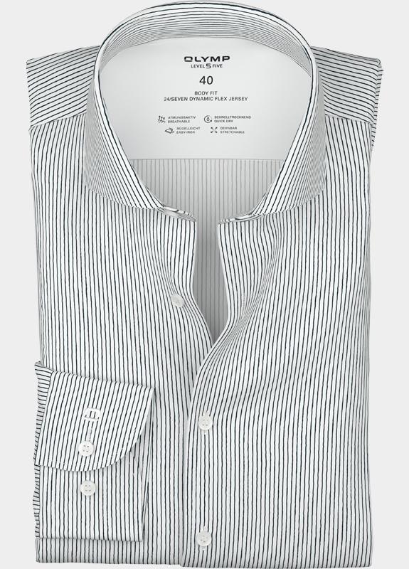Olymp Zakelijk overhemd heren Wit Level Five 24/Seven 211214/00