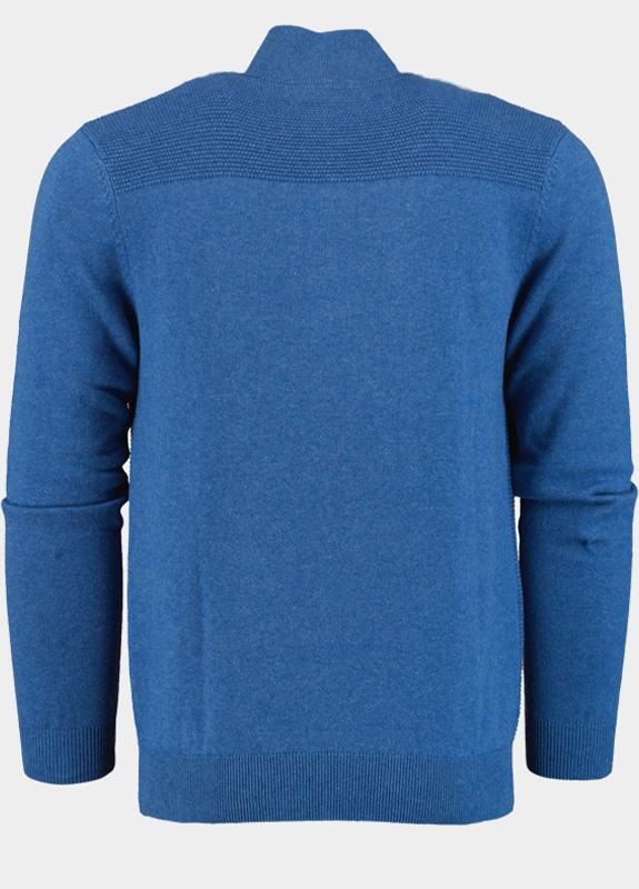 Scotland Blue Half Zip Blauw Harvey Half Zip SPE25305HA28SB/268 jeans blue