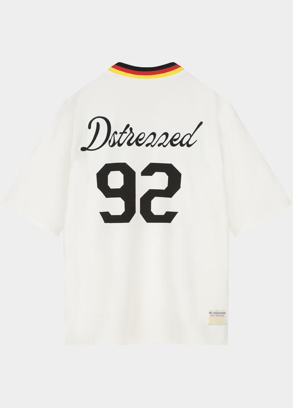 Dstrezzed T-shirt heren Wit Cham Tee 203560/102
