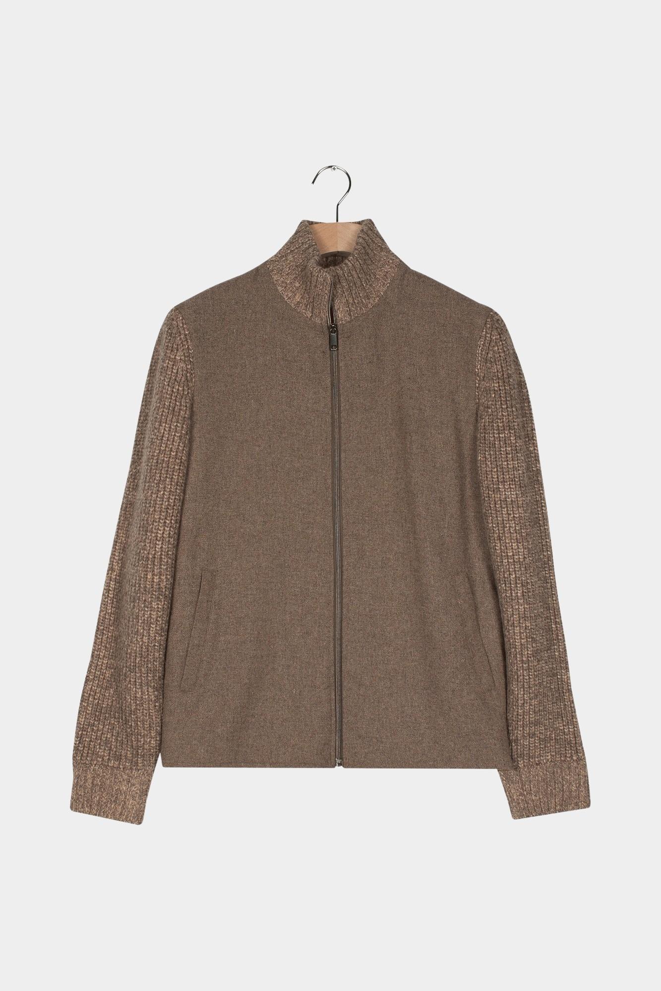 Baileys Vest Bruin Cardigan Zip  Front 522095/805