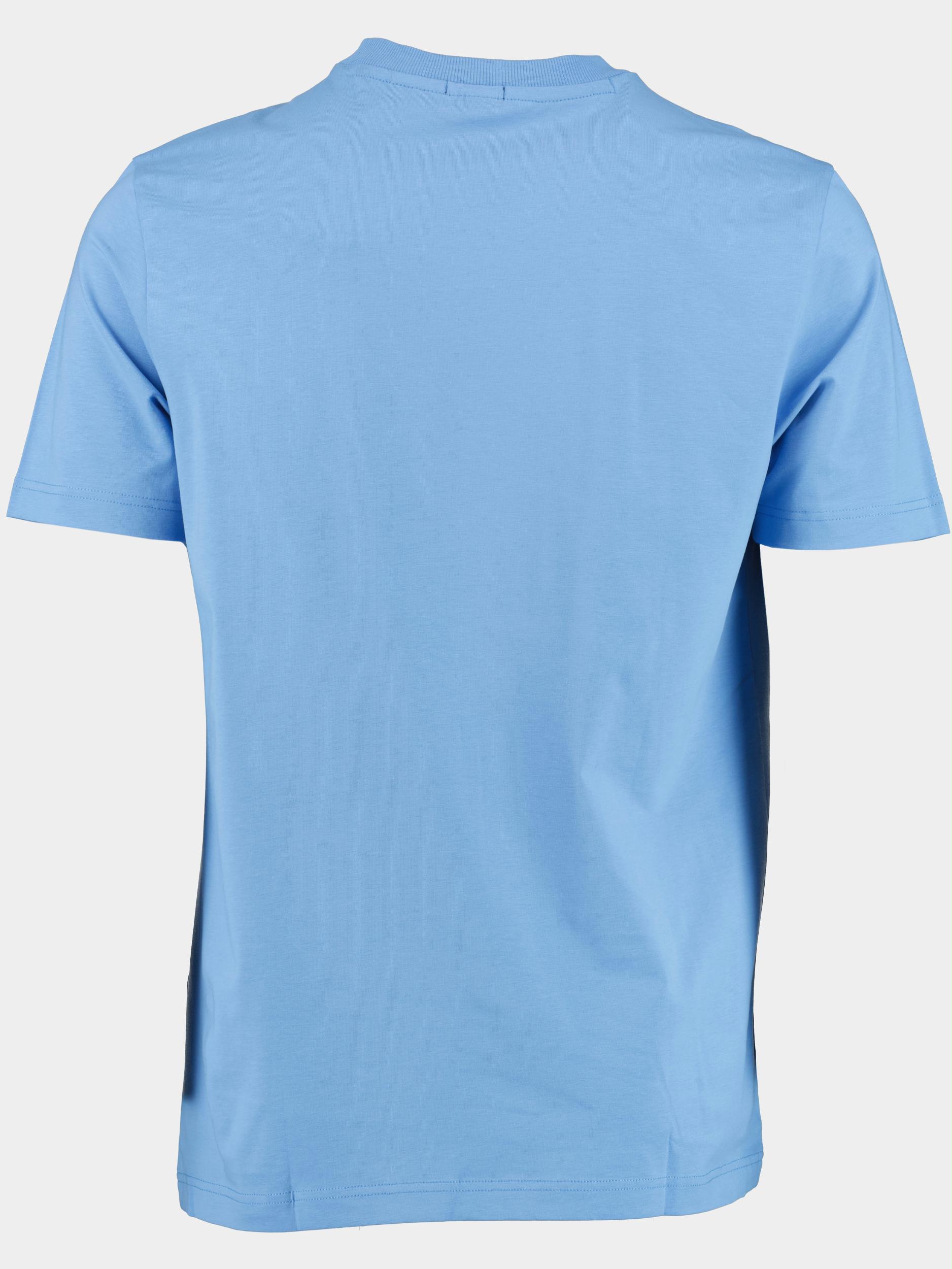 BOSS Green T-shirt korte mouw Blauw Tee 10110340 01 50475828/438