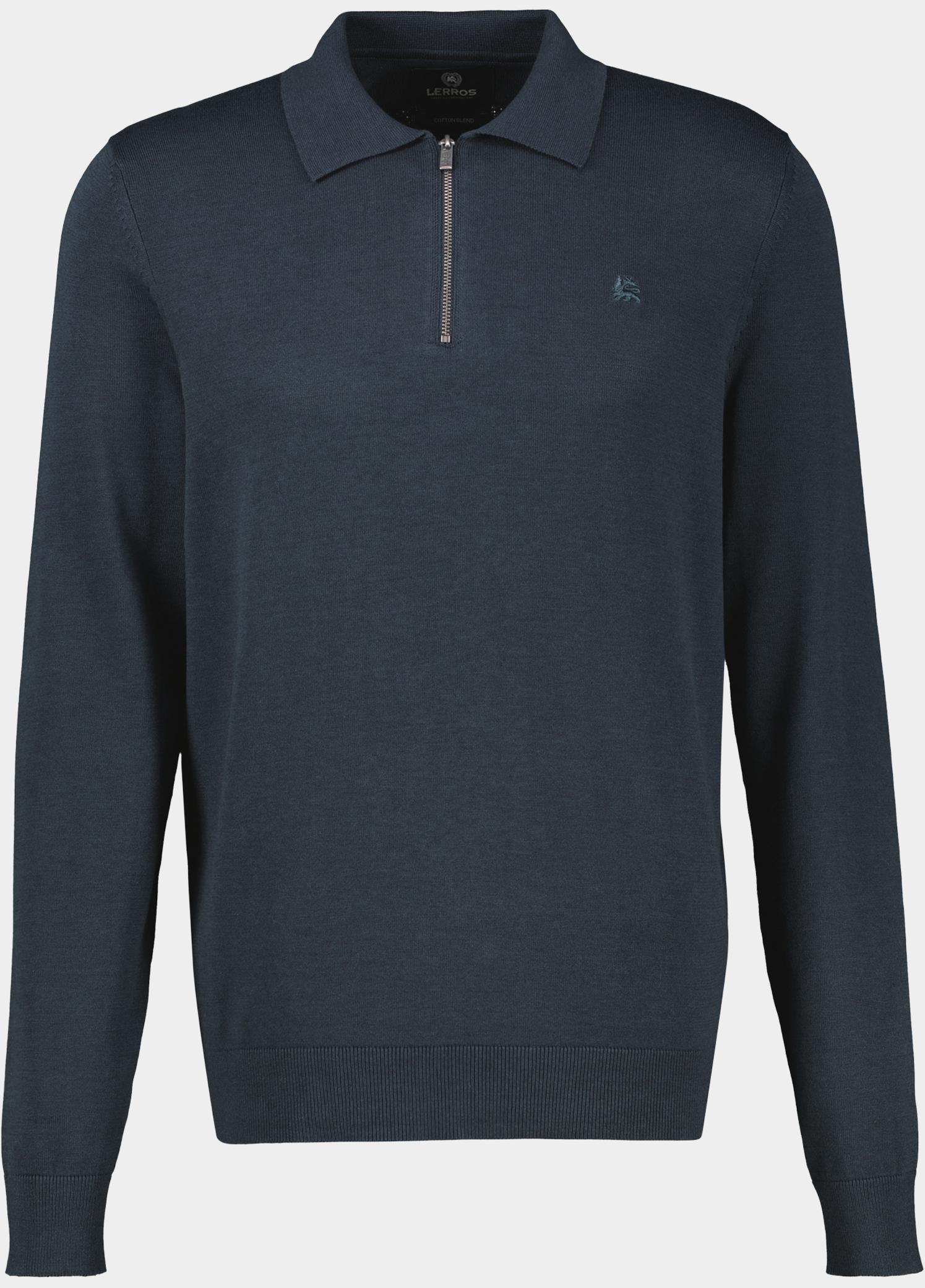Lerros Polo lange mouwen heren Blauw  2685242/485