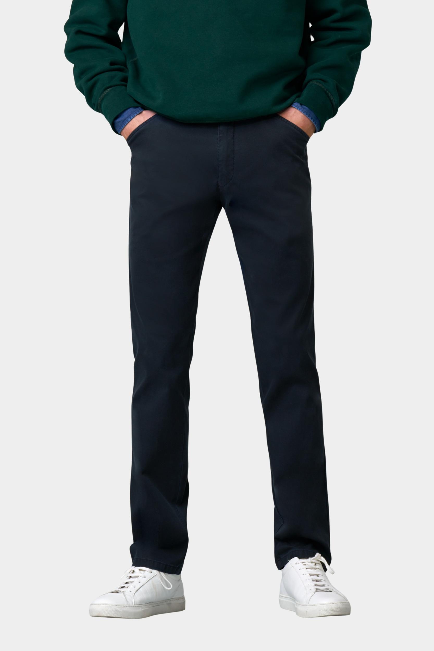 Meyer Katoenen Broek Blauw CHICAGO Art.2-5615 3322561500/17