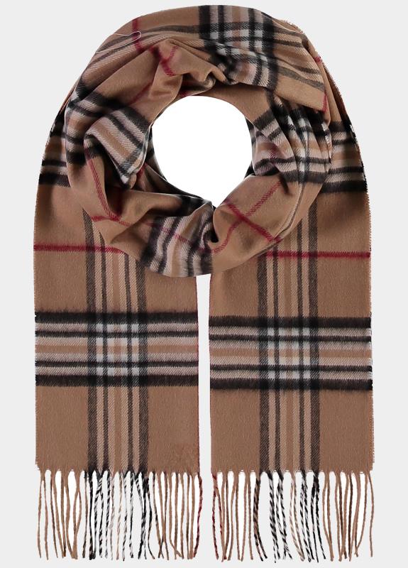 Commander Shawl Bruin Cashmink Schal 30/180 213013436/705