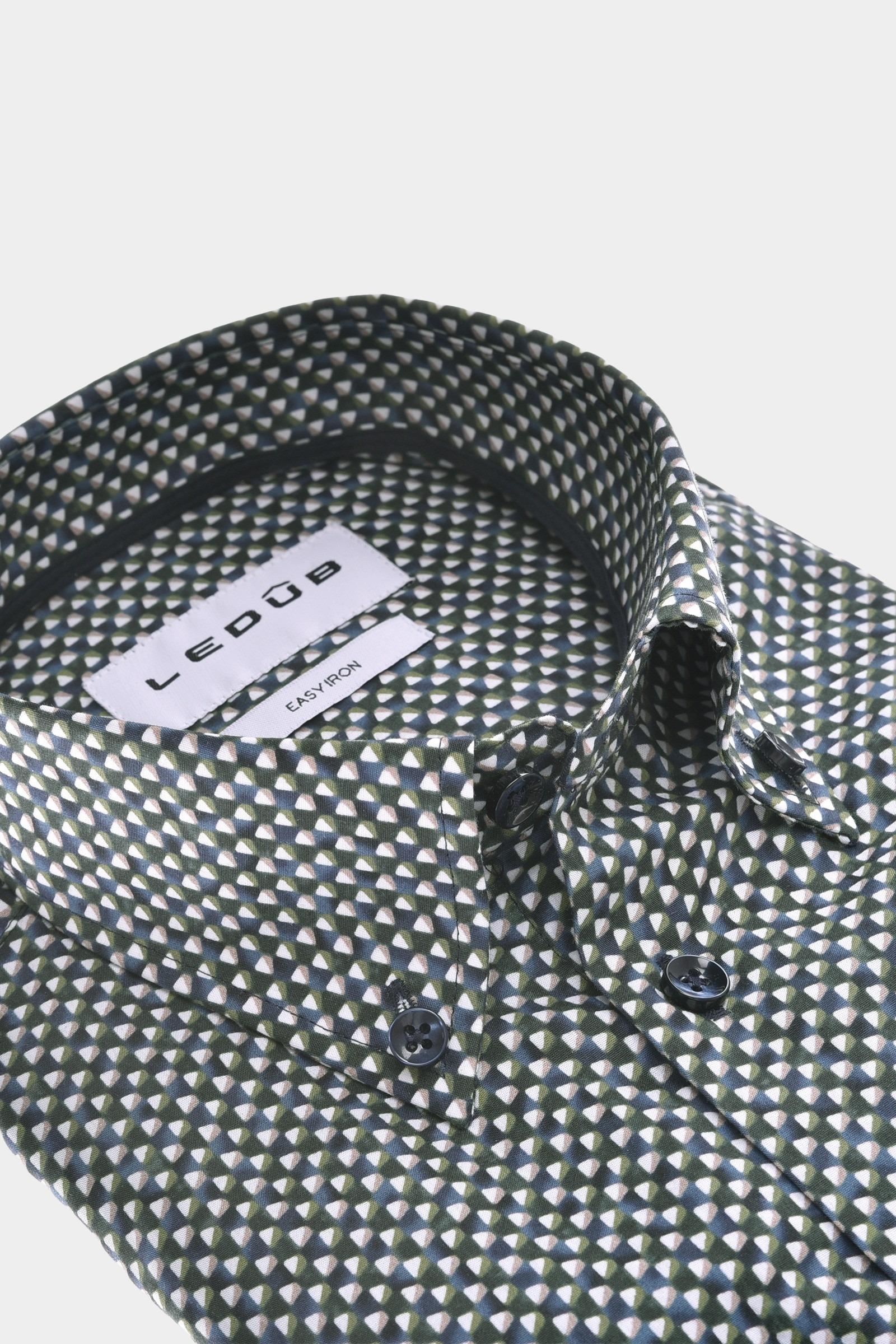 Ledub Business hemd lange mouw Blauw MFN5 0143108/195-190-000