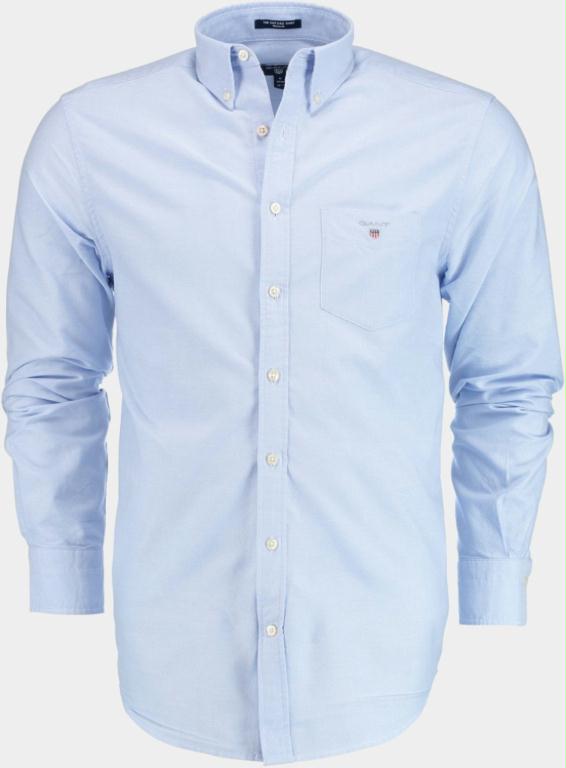 Gant Casual hemd lange mouw Blauw overhemd oxford lichtblauw rf 3046000 468