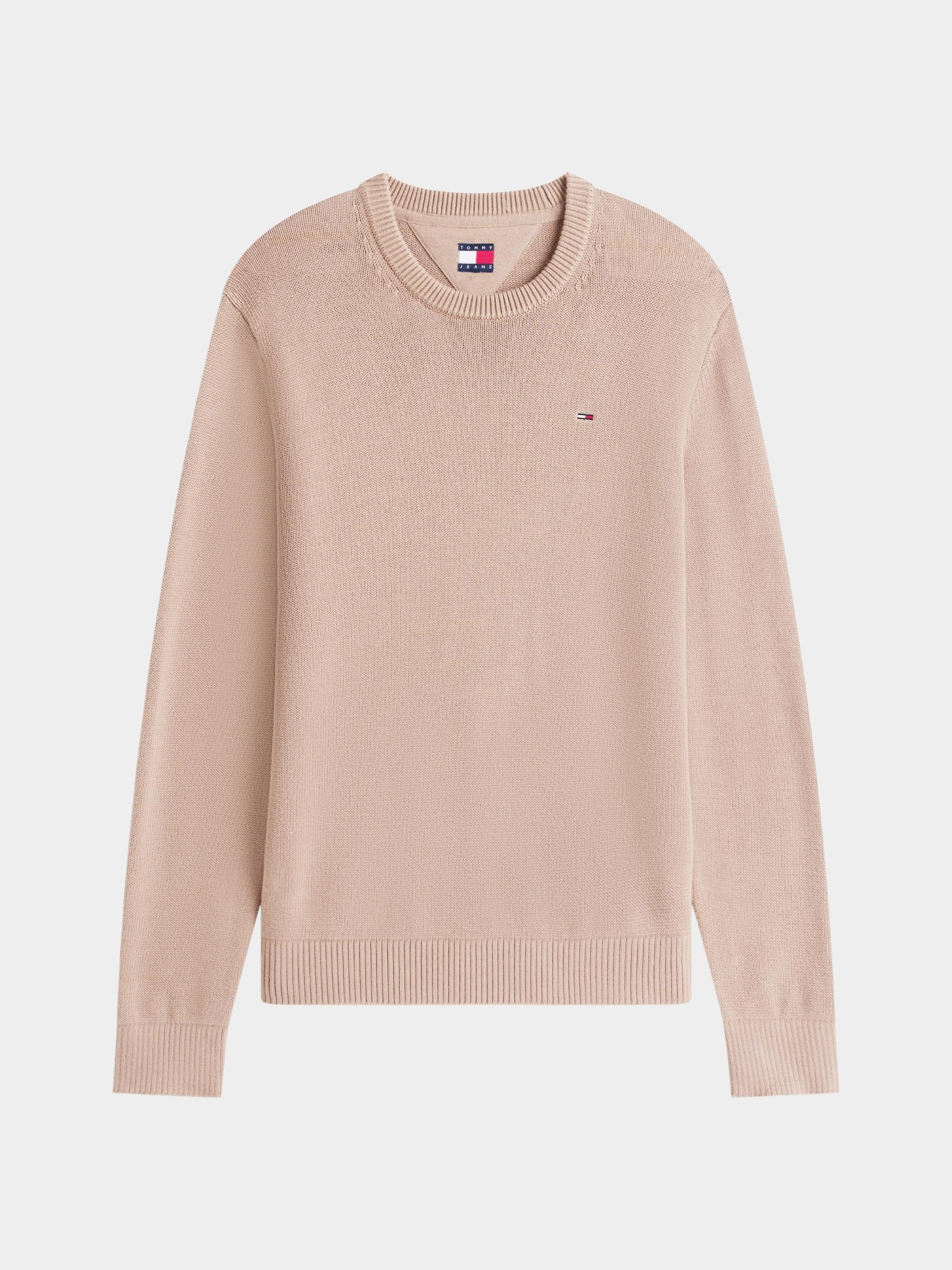 Tommy Jeans Pullover Bruin TJM SLIM ESS SWEATER EXT DM0DM21787/GVP
