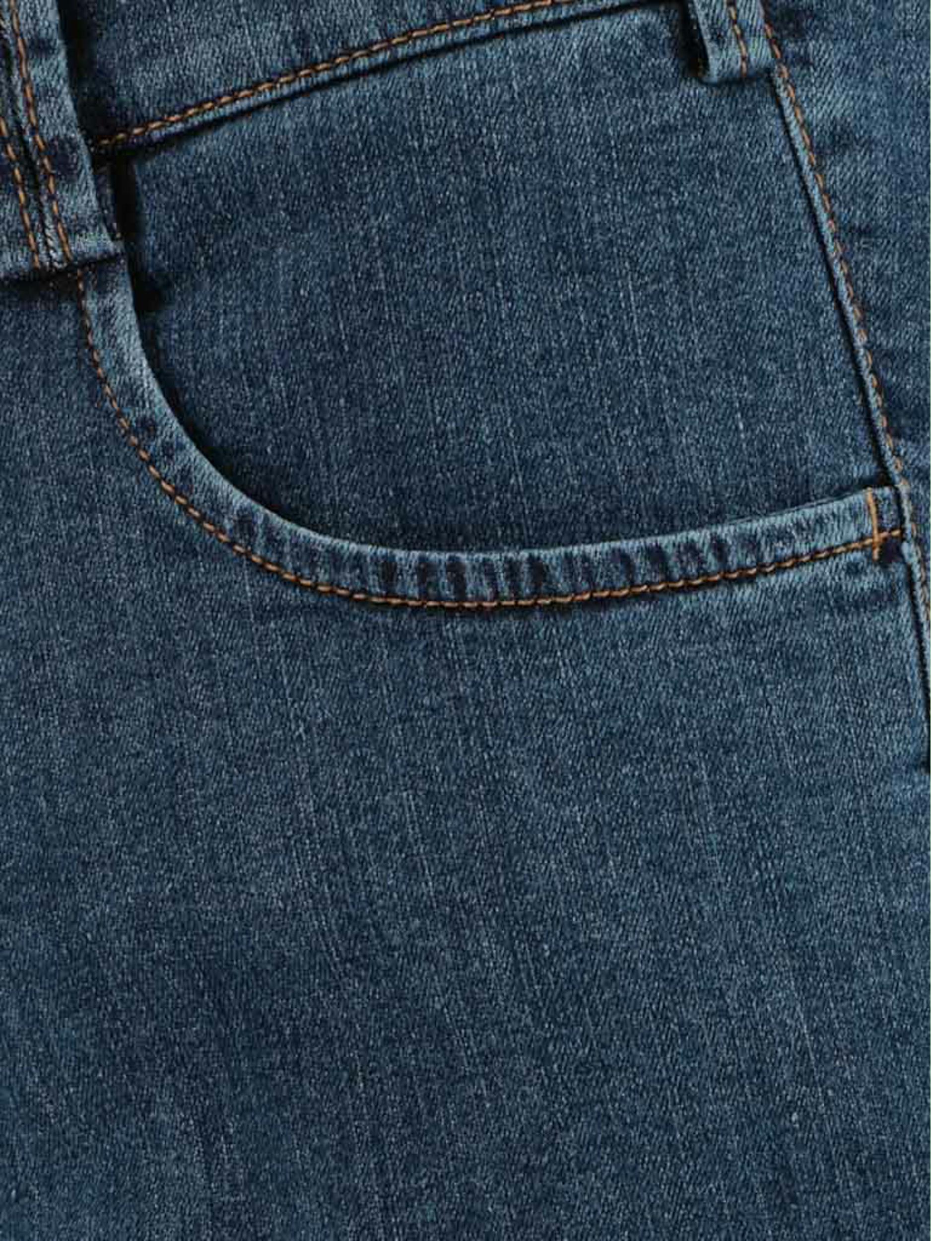 Meyer Katoenen Broek Blauw DUBAI Art.2-4537 3102453790/18