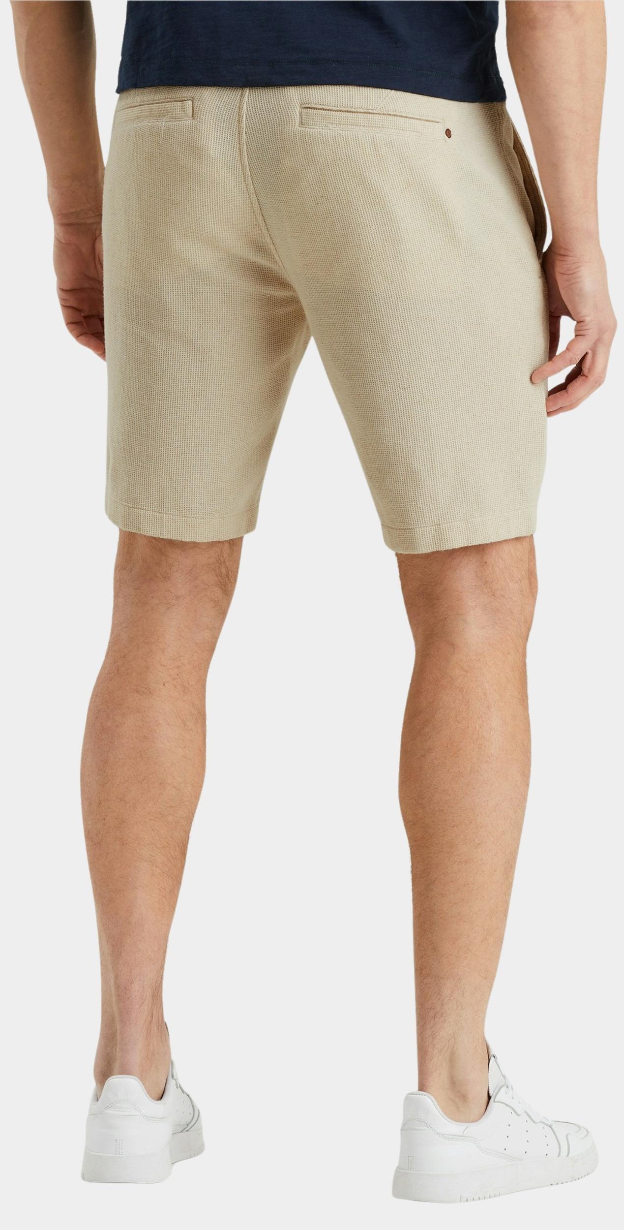 Cast Iron Korte Broek Beige CHINO SHORTS STRUCTURE CSH2505650/7014