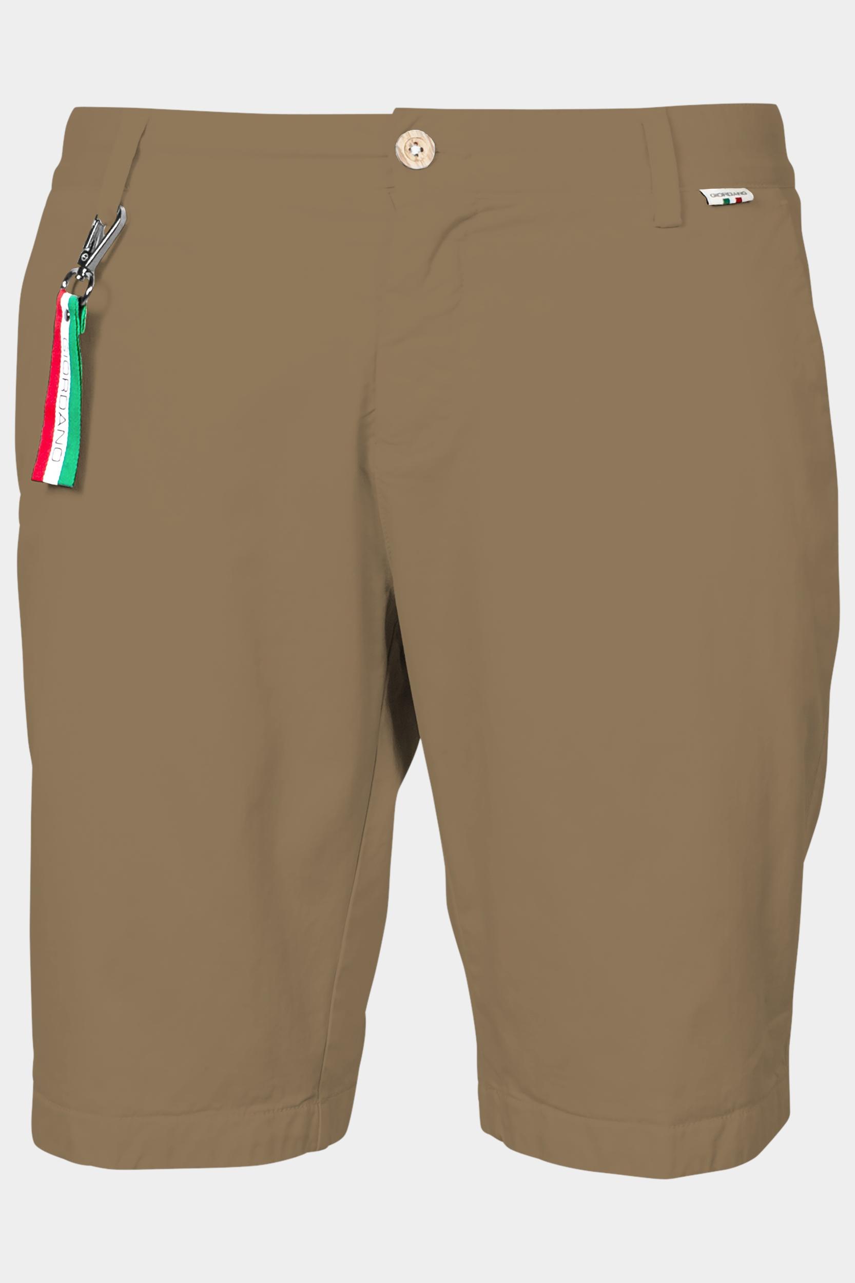 Giordano Korte Broek Bruin Stockholm Short Garment Dyed 511115/83