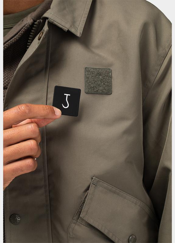 Butcher of Blue Zomerjas heren Grijs Carlos Flight Bomber M2617051/708