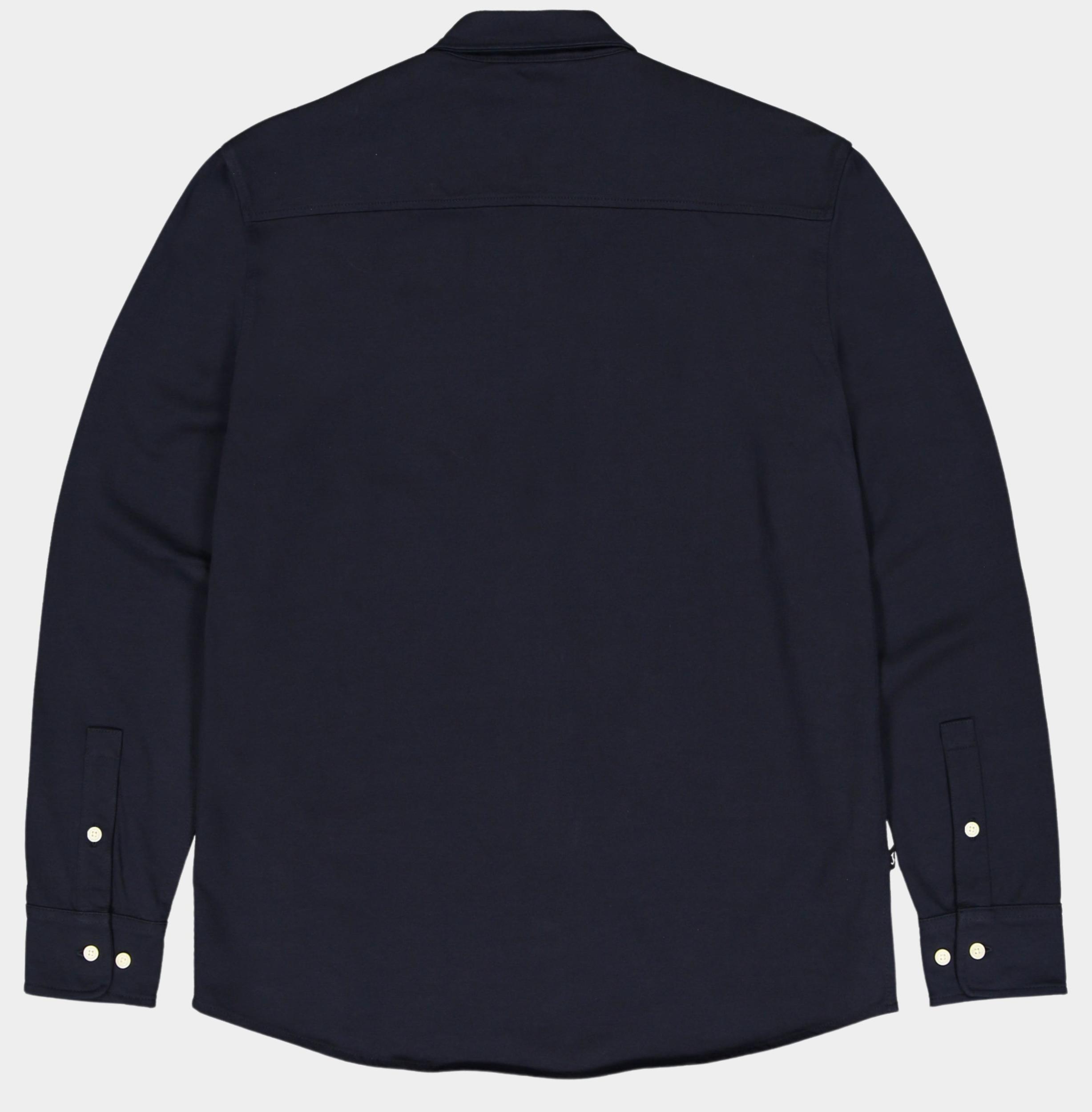 Butcher of Blue Casual hemd lange mouw Blauw Aidan Jersey Shirt M2514012/890