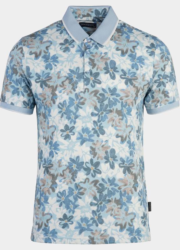 Bos Polo heren Blauw Usher 10-61/light blue