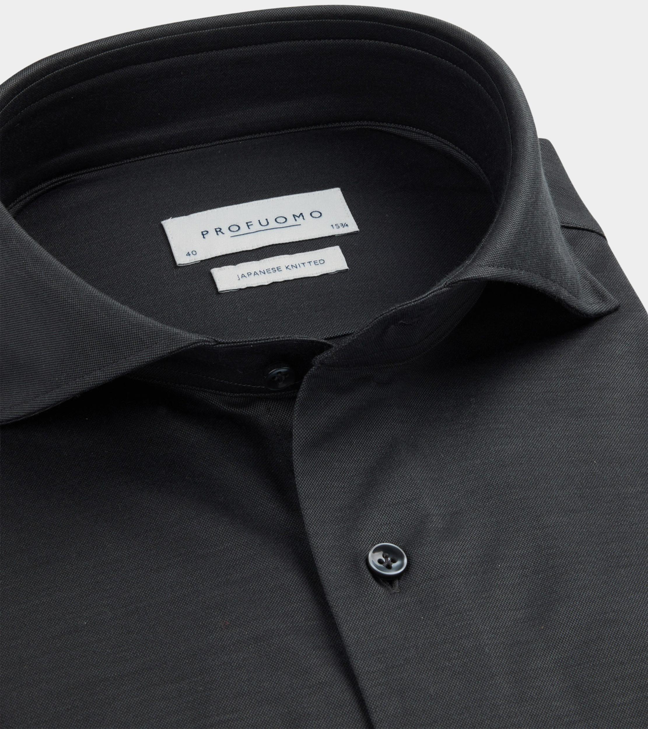 Profuomo Business hemd lange mouw Grijs  PPWH30026J/B