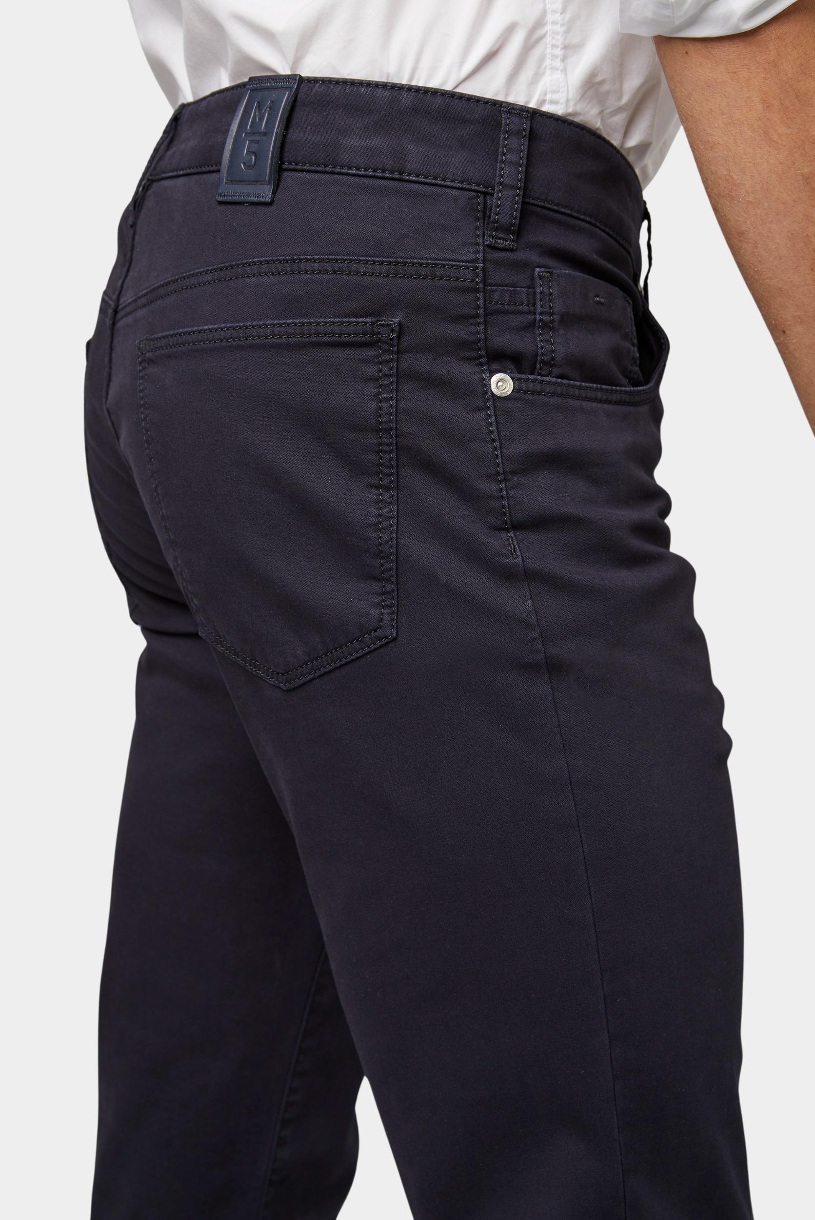 Meyer Katoenen Broek Blauw SLIM Art.9-6172 3619617200/19