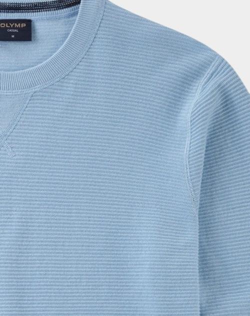 Olymp Pullover Blauw Pullover Strick 530185/10
