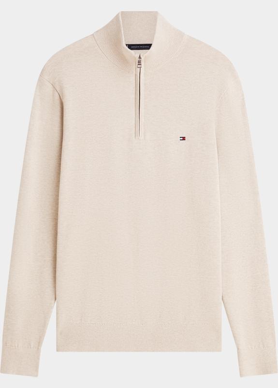 Tommy Hilfiger Half Zip Bruin ESSENTIAL COTTON ZIP MOCK MW0MW37331/RE5