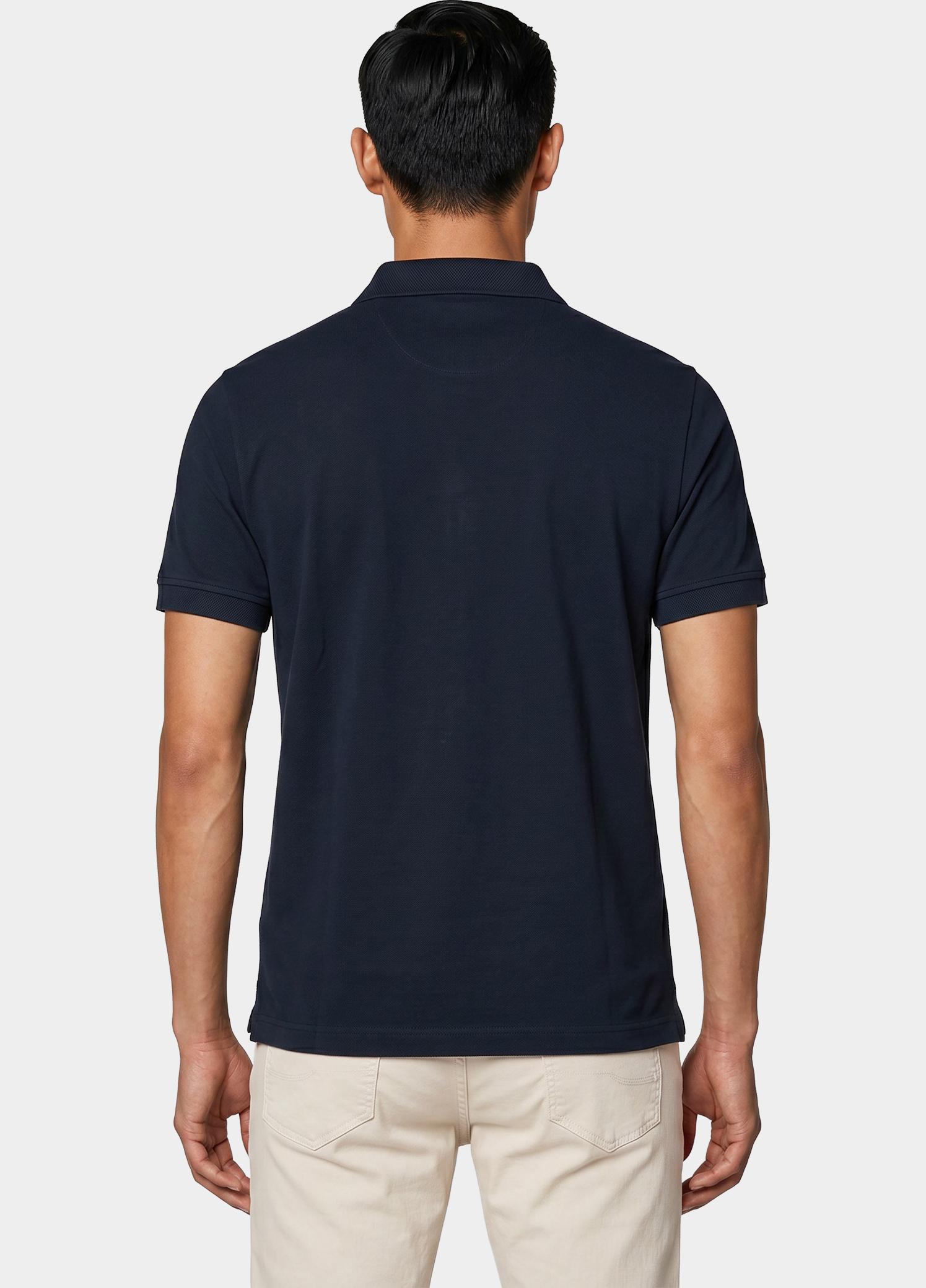 Scotland Blue Polo heren Blauw Boris Polo SPE25108BO40SB/290 navy