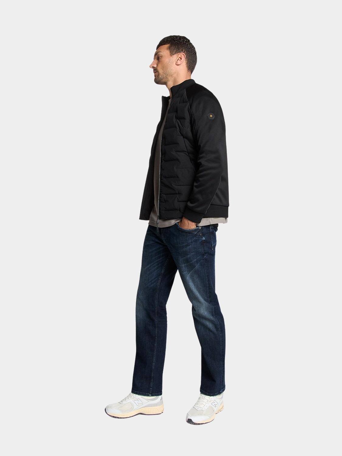 No Excess Winterjack Zwart Jacket Short Fit Sealed Knitt 29630810/020