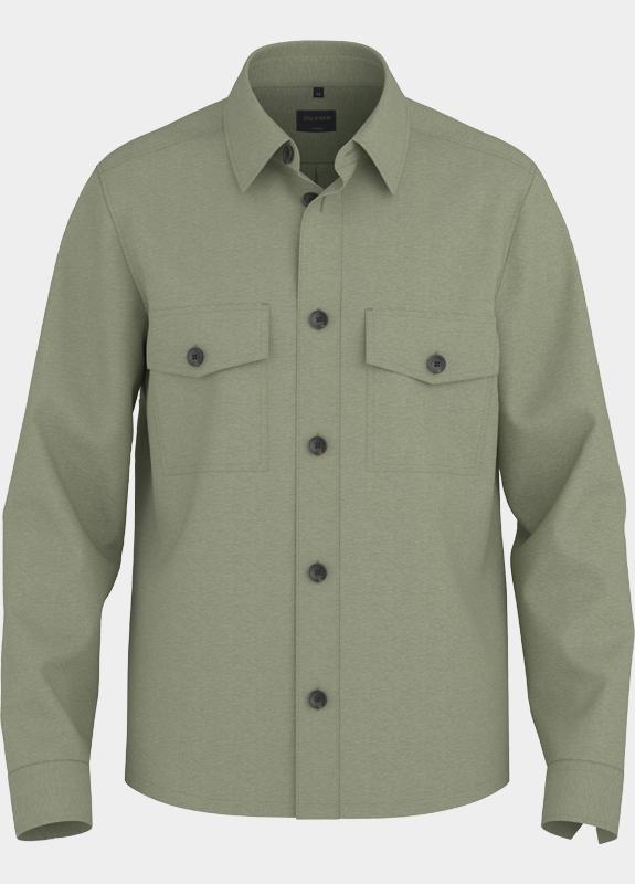 Olymp Overhemd heren Groen Casual 411014/47